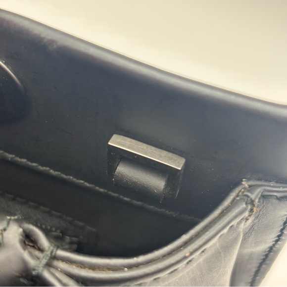 Gucci Bamboo Handle Satchel Black Interior with Logo Detail✨ - Picture 10 of 11